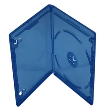New Viva Elite 1 Disc 12.5mm Premium Bluray Replacement Movie Storage Case 