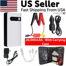 20000mAh Car Jump Starter Booster Jumper Box Power Bank Battery Charger Portable
