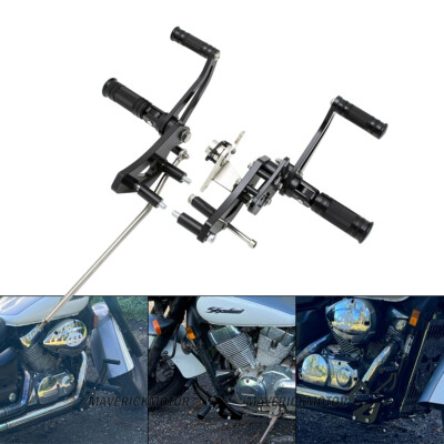 FOR HONDA SHADOW VT750 SPIRIT VT750C2 AERO PHANTOM 4'' FORWARD CONTROLS FOOT PEGS
