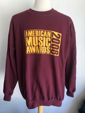 36th AMERICAN MUSIC AWARDS (2008) Official Artist Gift Bag Promo Sweatshirt XL