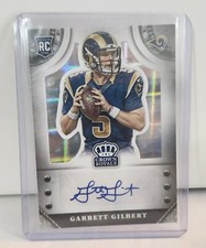 Singned Rookie Cards Garrett Gilbert 55/99 &amp; Ed Reynolds 79/99 Panini RC 