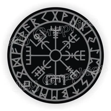 Vegvisir Symbol Sticker Decal