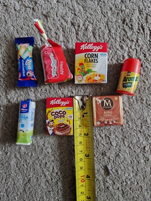 Mini Food. Gemischte Marken. x7