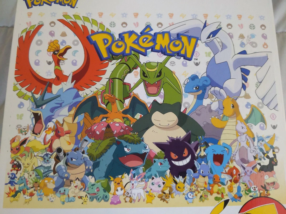 Pokemon Puzzle 1000 piece- Fan Favorite Collectible- Buffalo Games NEW