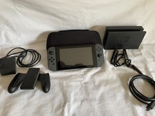 Nintendo Switch Game Console - Grey **Free Postage **  Full working order