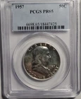 1957 Franklin Half Dollar PCGS PR65 Proof Silver Uncirculated Philadelphia