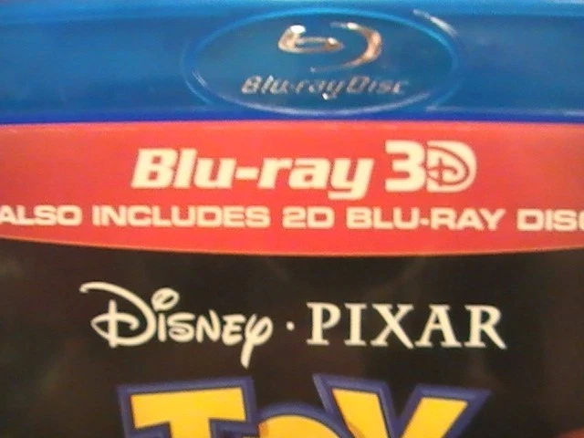 TOY STORY 3 3D Blu-ray Slip Disney Pixar Tom Hanks Woody Tim Allen Lightyear Boy - Image 2 of 4