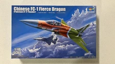 Trumpeter 1/48 PLA AirForce FC-1 Fierce Dragon Model Kit 02815 NIB 2017 release