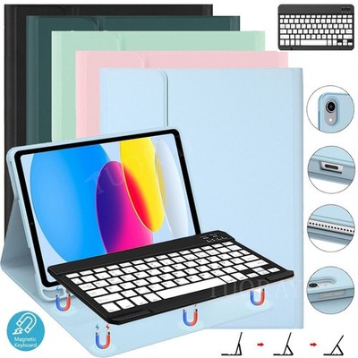 QWERTZ Tastatur Maus Hülle Mit Stifthalter für iPad 11/10/9/8/7th Air 6 5 Pro 11