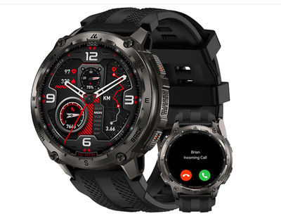 KOSPET Tank T4 GPS Smartwatch Men, Full Stainless Steel, 6 Satellite System