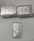 1 Troy oz Buffalo .999 Fine Silver Bar In Capsule Fast Shipping A.