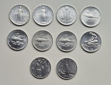 Vatikan ~ Sammlung ~ 10 x 10 Lire ~ verschiedene Jahrg&auml;nge