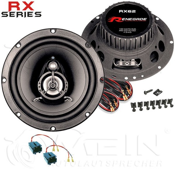 Renegade Auto Lautsprecher FüR Citroen C2 2003-2010 Front Vorn 2-Wege 200W #AIJ9-image
