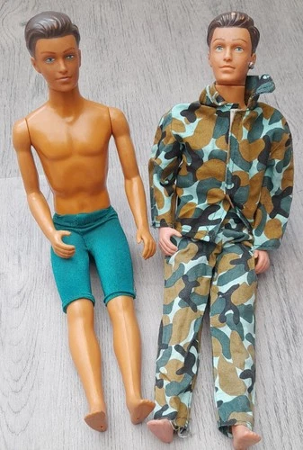 VINTAGE SINDY BOYFRIEND PAUL DOLL X2