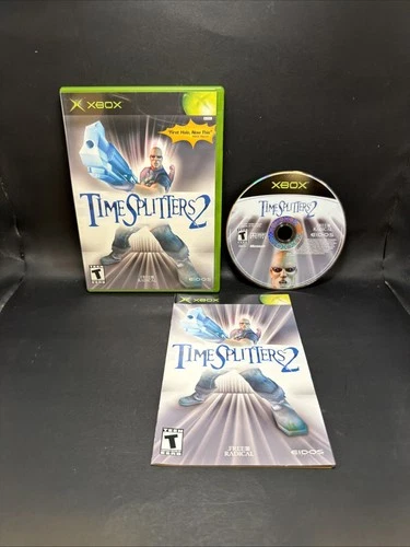 TimeSplitters 2 (Microsoft Xbox, 2002) CIB - Tested