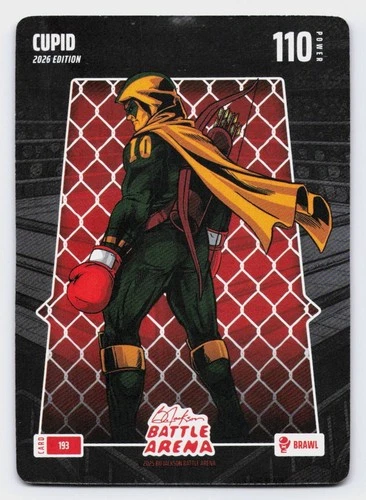 2026 Bo Jackson Battle Arena Card Jordan Love CUPID Brawl #193 Green Bay Packers