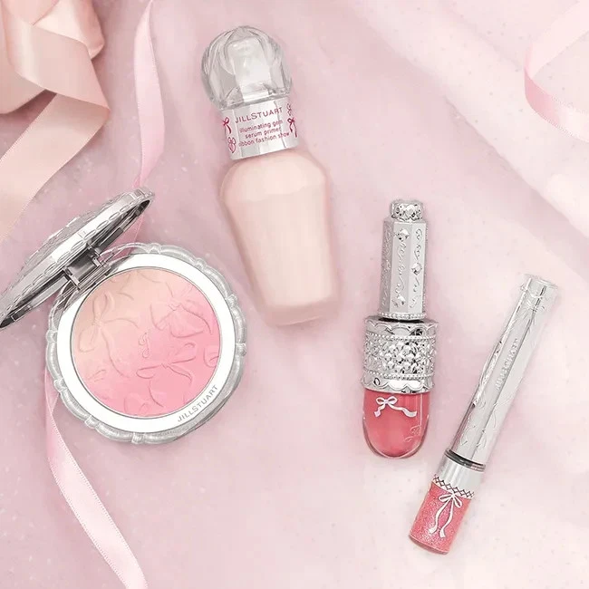 [JILL STUART] PASTEL PETAL BLUSH Ribbon Fashion Show 106 ribbon party *NEW* - Image 4 of 4