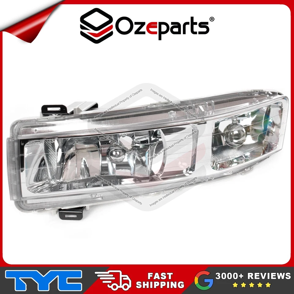Pair LH+RH Fog Light Spot Driving Lamp For Holden Statesman Caprice WK WL 03~06 - image 3 of 4