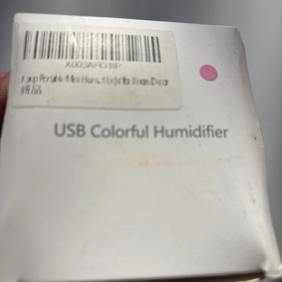 Portable USB Mini Humidifier with Colorful Light - 300ml, Perfect for Travel - Image 2 of 4