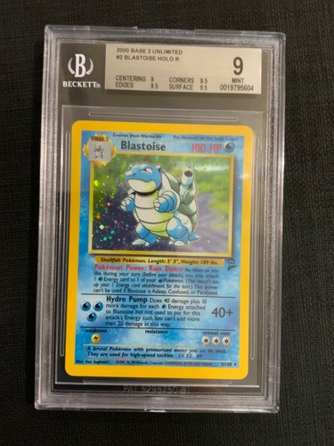 Blastoise graded BGS 9 for sale on eBay