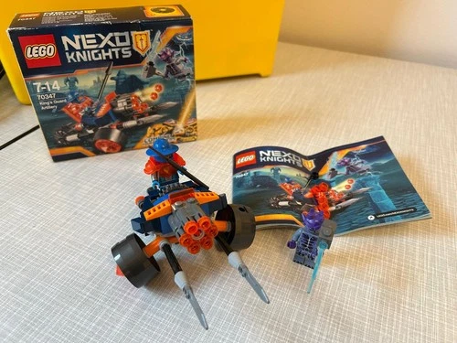LEGO NEXO KNIGHTS: Bike der Königlichen Wache (70347), mit OVP und Anleitung