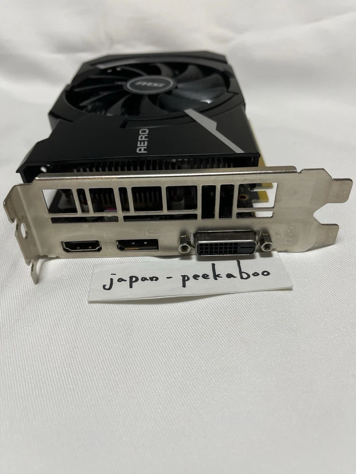 MSI GeForce GTX  1650 AERO ITX 4G OC Graphics Board Teted With Box - Image 4 of 4