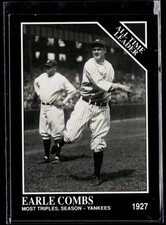 1991 Conlon Collection TSN #262 Earle Combs