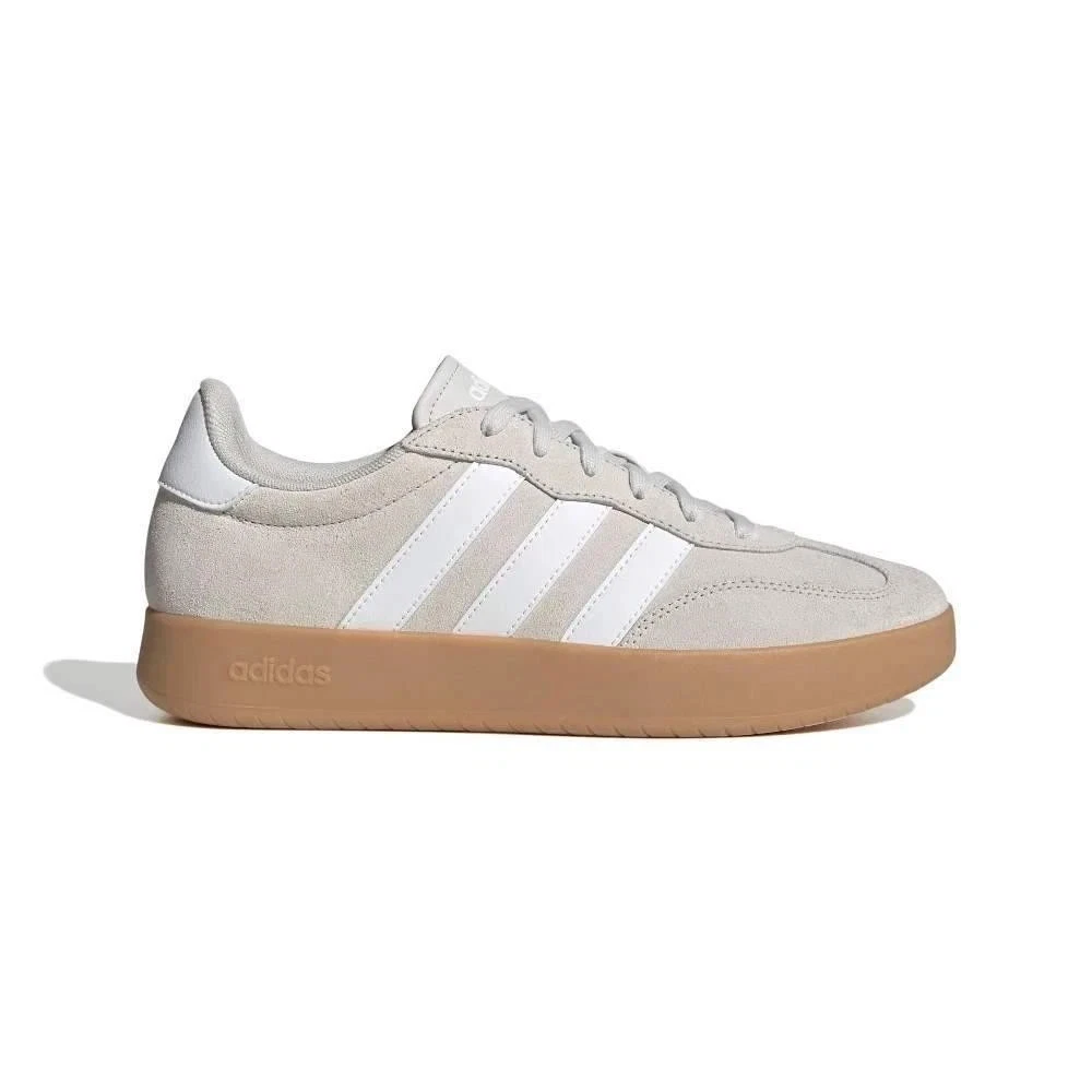 Adidas Barreda (JR1325) "Grey/White/Gum" Men's Court-Inspired Sneaker