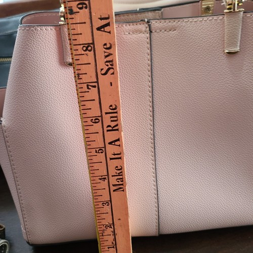 Damen Handtasche 4 Stück schwarz rosa grau Canvas Crossbody Sanoma C Klein - Bild 15 von 22