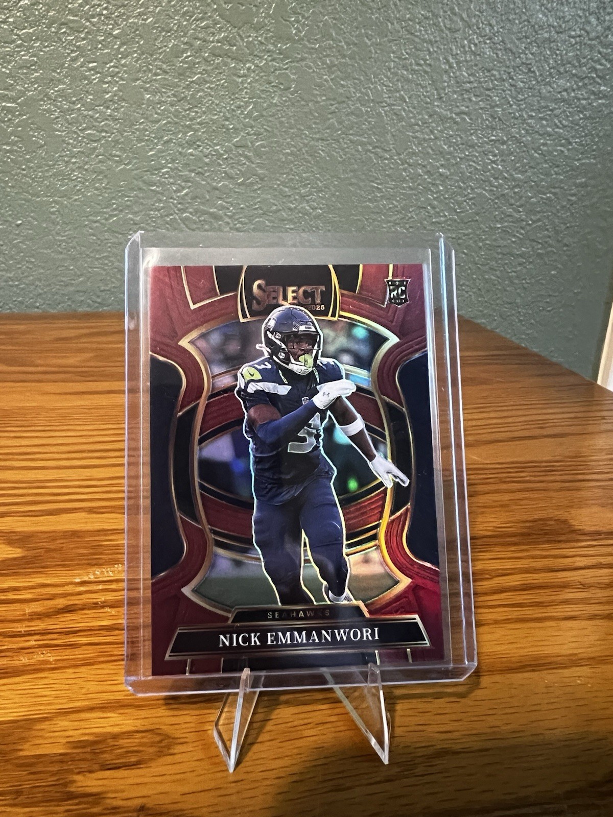 Nick Emmanwori #15 Seahawks Panini Select 2025 Concourse Maroon /149 RC