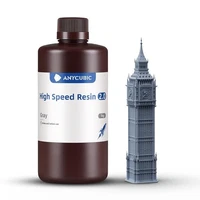ANYCUBIC High Speed 3D Printer Resin 2.0 Grey 1kg for Photon Mono M5s M7 Low