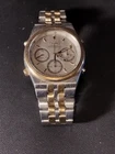 Seiko Chronograph Vintage Quartz 7A38-7280 Watch Stainless Two-Tone Finish