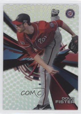 2015 Topps High Tek Dots Pattern 2 Spiral/Dots Doug Fister #HT-DF 0b2