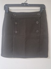 Y2K Leon Max Women's Skirt Size 6 Brown, Made In USA