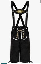 2XL Lederhosen Oktoberfest Beer Fest German Bavarian Costume 3 PC