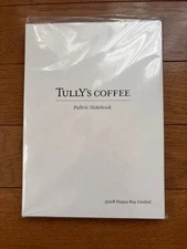Tully'S Coffee Fabric Notebook Japan Limited Coffee Shop JAPAN