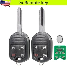 2 For 2011 2012 2013 2014 Ford F150 Keyless Entry Car Key Remote Fob CWTWB1U793