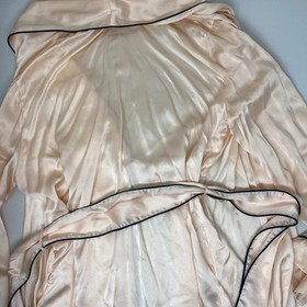 Agent Provocateur Classic Pink Silk PJ Dressing Gown AP4 Large