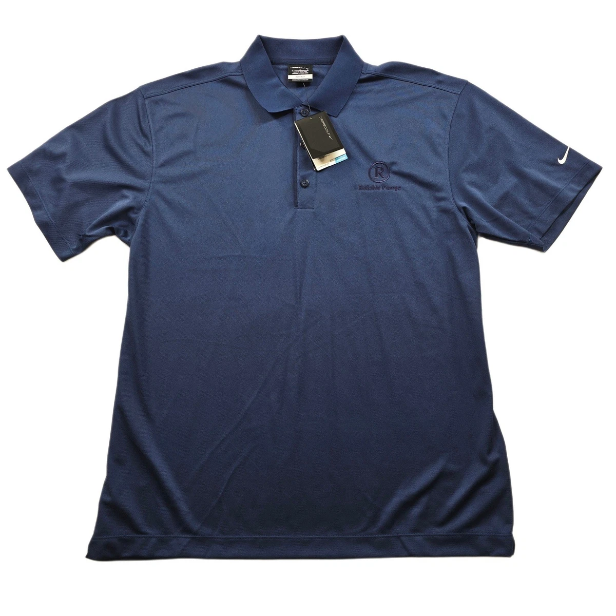 Nike Blue Polo Golf Shirts & Tops for Men for sale | eBay