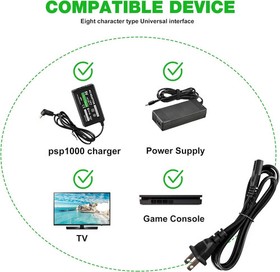 Wall Home Travel AC Charger Adapter For Sony PlayStation Portable PSP Go