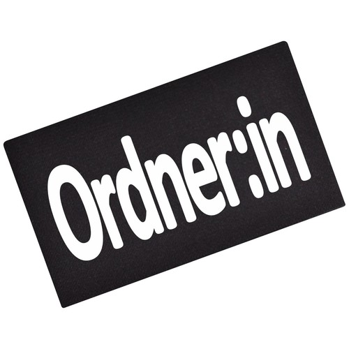 Armbinde Ordner:in Security viele Farben Armband NEU Sicherheit FanShirts4u - Bild 12 von 14