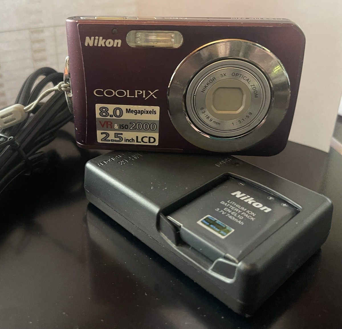NIKON COOLPIX S210 8.0MP 2.5 NIKON COOLPIX S210 8.0MP 2.5