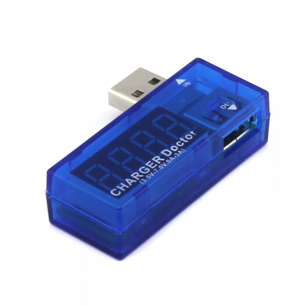 Medidor de voltaje de corriente USB Probador Cargador Doctor