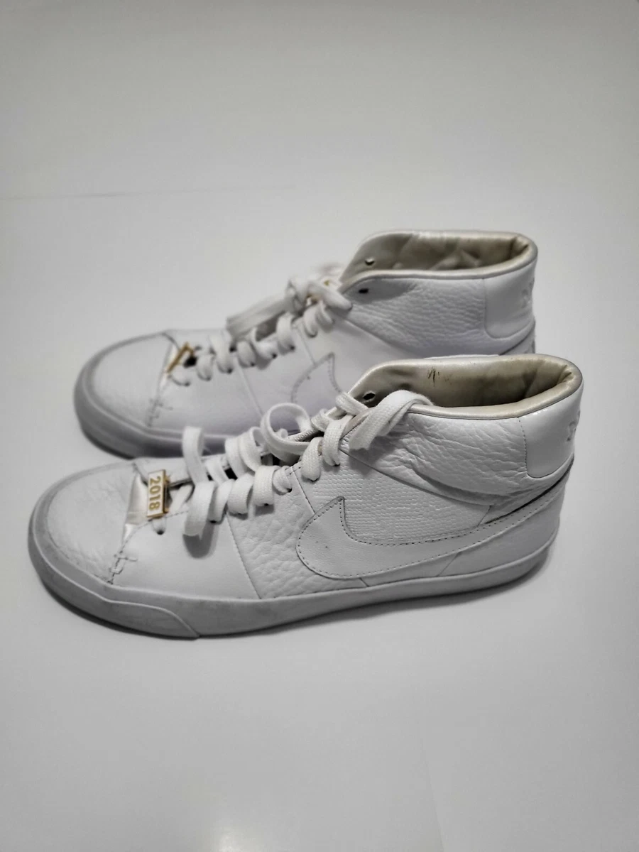 Nike Blazer Royal QS Triple White for Sale | Authenticity