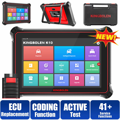 KINGBOLEN K10 OBD2 Car Scanner All System Diagnostic Tool ECU Coding Bidirection