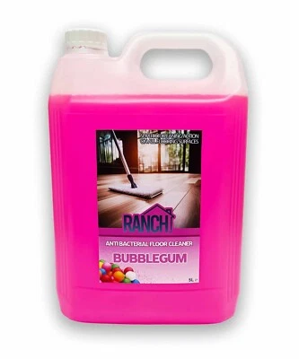 BRAND CHEMICALS Floor Cleaner Ranch Anti-Bacterial Bubblegum 5L Jerry Container