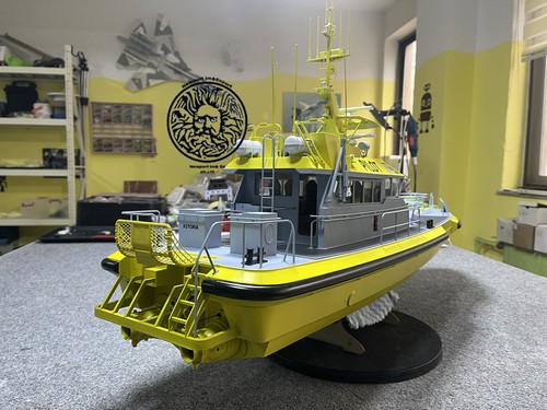 High Speed Pilot Boat Waterjets Vessel 1:24 917mm 36" 3D Print RC Model Ship Kit - Picture 3 of 13