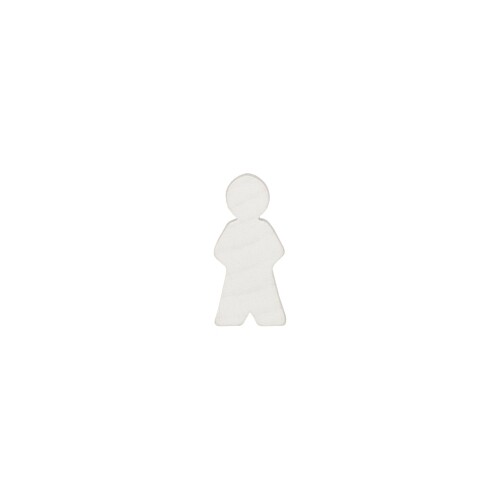 Hombre - 14x30x8mm - Blanco - Imagen 2 de 5