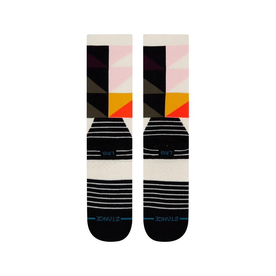 CALCETÍN STANCE FEEL360 PERFORMANCE para mujer blanco roto talla pequeña 5-7,5 #W558A22MON Foto 3 de 4