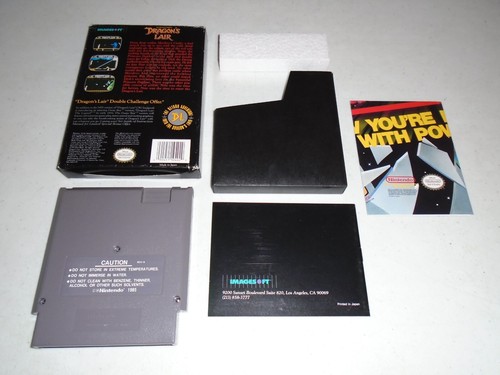 Dragon's Lair by Imagesoft ☆☆ Authentic CIB Complete Nintendo NES game - Picture 2 of 8